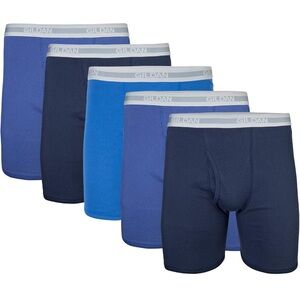 Gildan Mens Underwear Boxer Briefs, Multipack